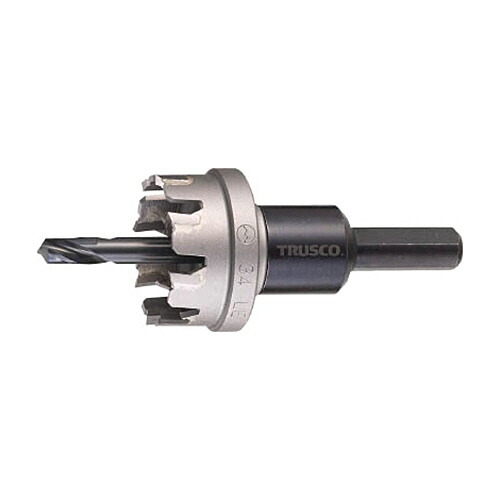 TRUSCO 超硬ステンレスホールカッター 刃径34mm 1本(TTG34) 目安在庫\u003d○