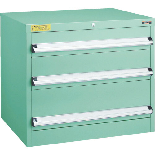 ＴＲＵＳＣＯ VE7S型キャビネット 700×550×H600 引出3段 1台(VE7S-603) 目安在庫\u003d○