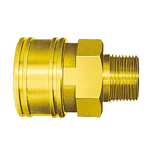 日東工器 TSPカプラ(めねじ取付用ソケット・真鍮製) 1個(BSBM-16TSM) 目安在庫\u003d○