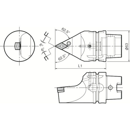 京セラ ツーリング機器 1個(T63H-PDNNN-L15) 目安在庫\u003d○