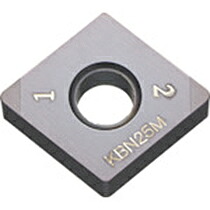 京セラ 旋削用チップ コーティングCBN KBN25M 1個(CNGA120408S01225ME-K) 目安在庫\u003d○