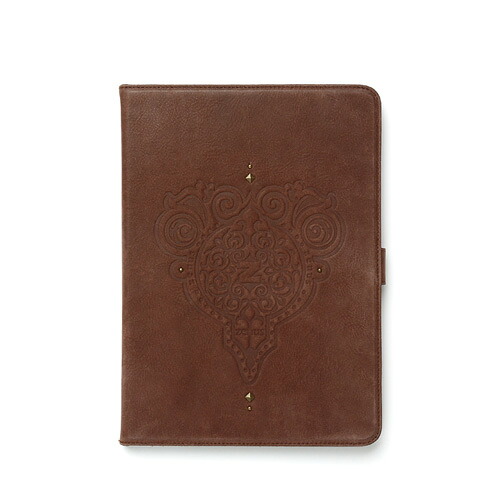 ZENUS iPad Air Prestige Retro Vintage Diary ダークブラウン(Z2854iPA) 仕入先在庫品|いぃべあー 店