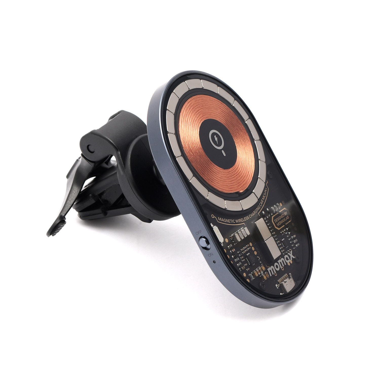 Momax Q.Mag Mount マグネット車載チャージャー(MM-CM20E) 仕入先在庫品