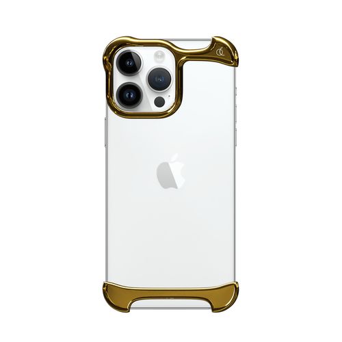 Arc アーク Pulse for iPhone 14 Pro アルミ・ミラーゴールド(AC25056i14PR) 仕入先在庫品｜いぃべあー　店