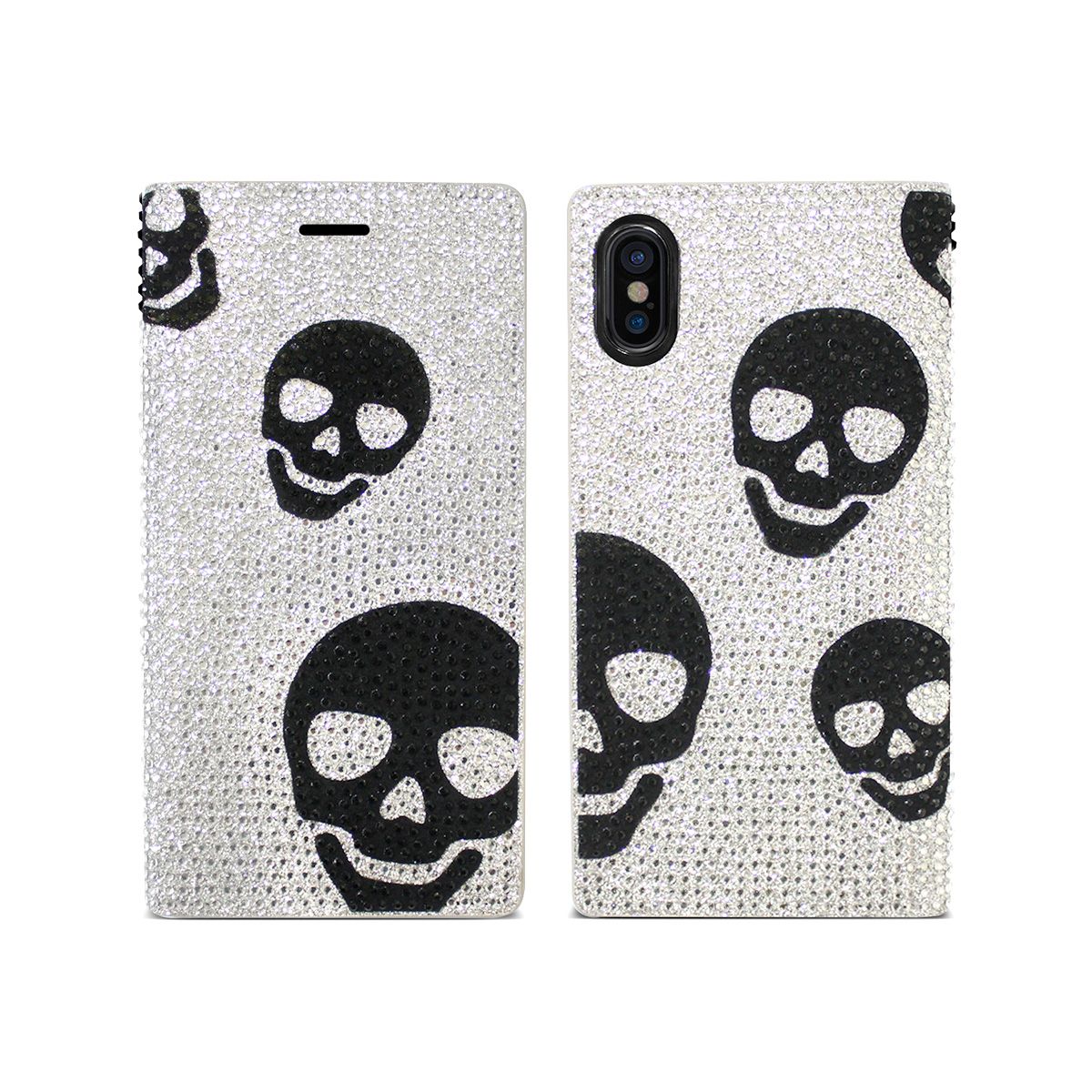 Ｄｒｅａｍｐｌｕｓ iPhone XS / X Persian Safari Leather Diary skull(DP13588i58) 仕入先在庫品[メール便対象商品]