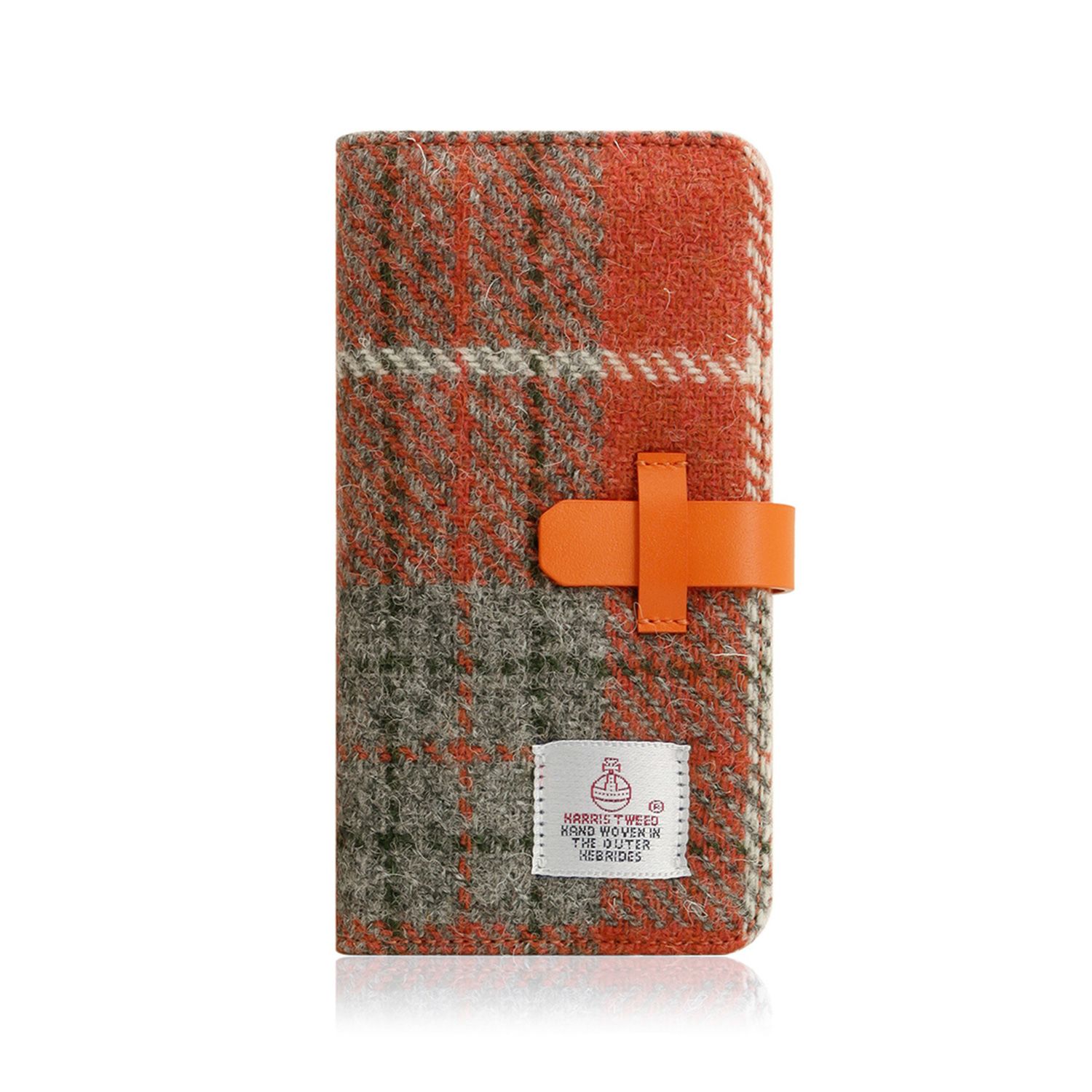 ＳＬＧ Ｄｅｓｉｇｎ iPhone XR Harris Tweed Diary オレンジ×グレー(SD13716i61) 仕入先在庫品