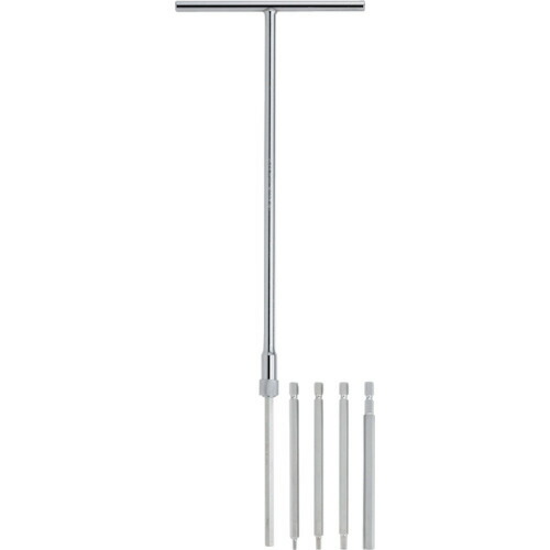 水戸工機 T型ホローレンチ 本体+ビット5本セット (100H-200L) 1セット(THC-100-200S) 目安在庫\u003d○