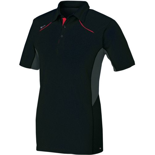 アイトス TULTEX(タルテックス) 半袖ポロシャツ(男女兼用) WINCOOL ブラック 4L 1着(AZ-551033-010-4L) 目安在庫\u003d○