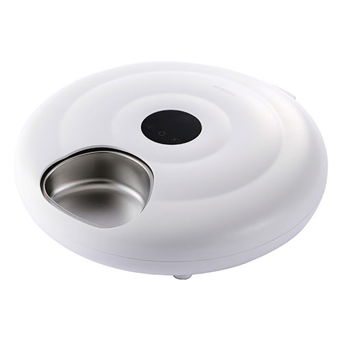 エレコム ELECOM タイマー式6食自動給餌器 ウェットフード対応(PET-AF07WH) メーカー在庫品|いぃべあー 店