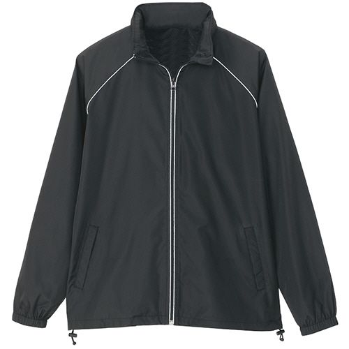 アイトス リフレクトジャケット(男女兼用) 240Tマイクロタフタ ブラック Sサイズ 1着(AZ-2202-010-S) 目安在庫\u003d○