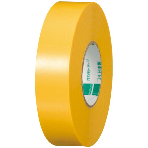 オカモト ビニールテープ No.471 19mm×20m 黄 1巻(No471-19x20ｷ) 目安在庫\u003d○