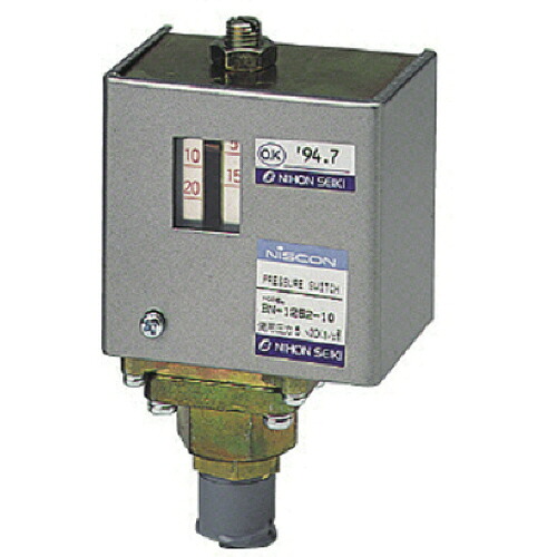 日本精器 圧力スイッチ 設定圧力2.0-4.0MPa 1台(BN125410) 目安在庫\u003d○