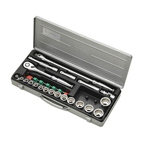 京都機械工具　ＫＴＣ ソケットレンチセット(差込角12.7mm) 1セット(TB415X) 目安在庫\u003d○