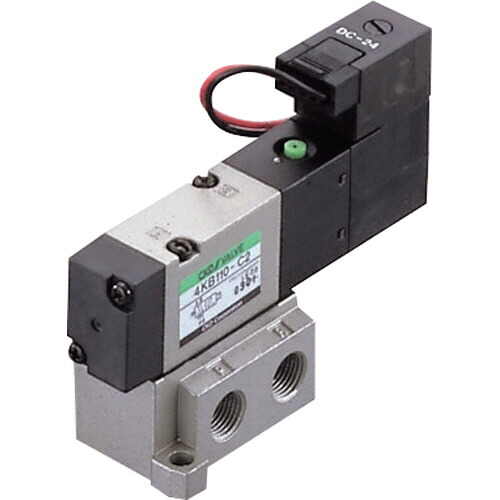 ＣＫＤ パイロット式5ポートバルブ(シングルソレノイドタイプ) 1台(4KB410-15-AC100V) 目安在庫\u003d○