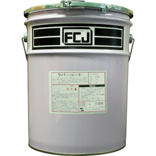 ファインケミカルジャパン ラバーコート 赤色 18L 1缶(FC-100-R18) 目安在庫\u003d○
