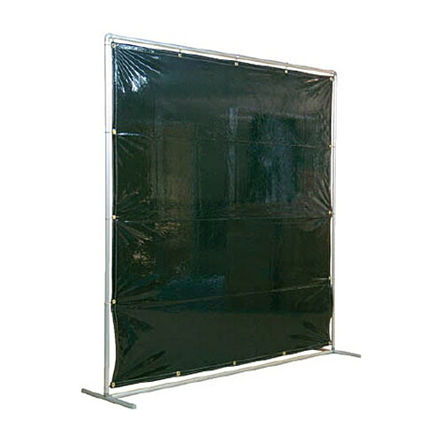 吉野 遮光フェンスアルミパイプ 2&times;2 単体固定 ダークグリーン 1台(YS-22SF-DG) 目安在庫=○｜いぃべあー　店