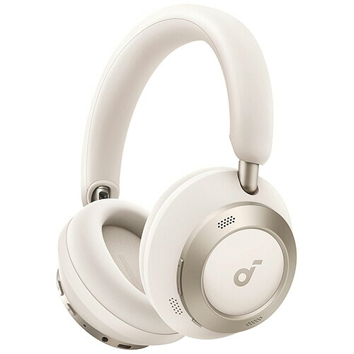 アンカージャパン ノイズキャンセリングヘッドホン soundcore Space One Pro シャンパンゴールド 1個(A3062N21) 目安在庫=○｜いぃべあー　店 20,129円