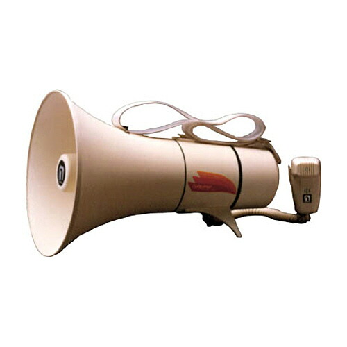 ノボル電機製作所 ノボル ショルダータイプメガホン 13Wホイッスル音付き(電池別売) 1台(TM208) 目安在庫=○｜いぃべあー　店