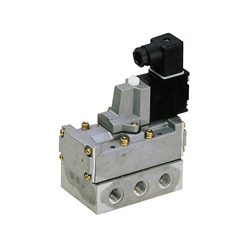 CKD 4Fシリーズパイロット式5ポート弁セレックスバルブ 1台(4F410-08-AC200V) 目安在庫=○|いぃべあー 店