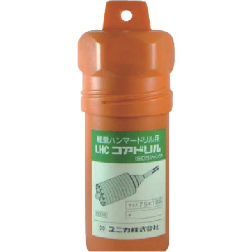 ユニカ 軽量ハンマードリル用コアドリル 75mm 1本(LHC-75S) 目安在庫\u003d○ 18,849円