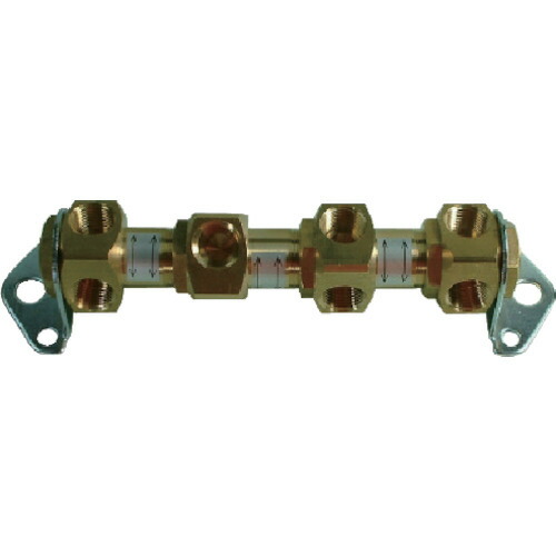 千代田通商 ヘッダーブロックCB 4連 Rc3/8 1個(CB-403) 目安在庫\u003d○
