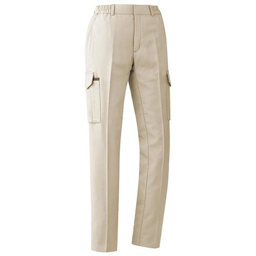 ミドリ安全 帯電防止JIS ベルデクセル 女性用 カーゴパンツ VELS520C下 アイボリー 13号 1着(VELS520C-SITA-13) 目安在庫\u003d○ 9,853円
