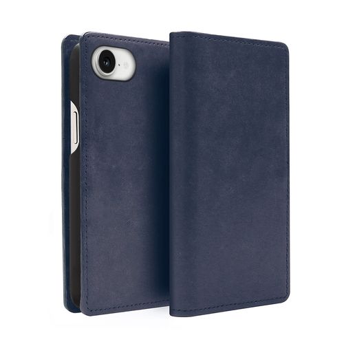 abbi SIGNATURE MARGOTイタリアンレザー MagSafe対応ダイアリーケース for iPhone 16e ネイビー(ABS27510i16E) 仕入先在庫品|いぃべあー 店