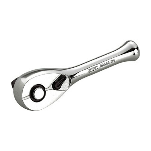 京都機械工具　ＫＴＣ 9.5sq.コンパクトショートラチェットハンドル 1個(BRC3S) 目安在庫\u003d○