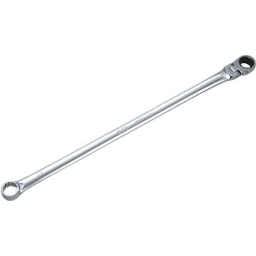 京都機械工具　ＫＴＣ 超ロングラチェットめがねレンチ(首振りタイプ) 10mm 1個(MR15L10F) 目安在庫\u003d○