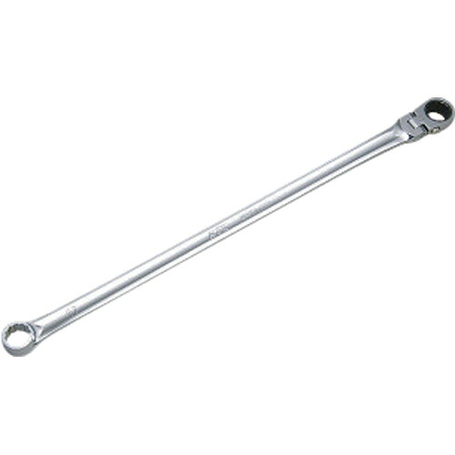 京都機械工具　ＫＴＣ 超ロングラチェットめがねレンチ(首振りタイプ) 15mm 1個(MR15L15F) 目安在庫\u003d○