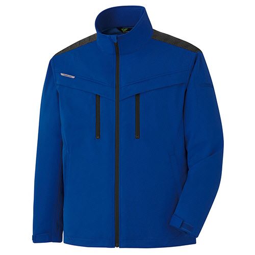 ミドリ安全 防寒作業服 ベルデクセルフレックス ストレッチ防寒ジャンパー VE2003上 ロイヤルブルー 4L 1着(VE2003-UE-4L) 目安在庫\u003d○