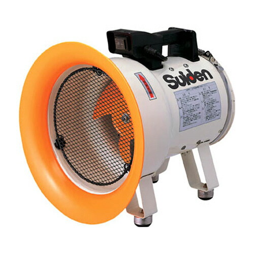 スイデン 送風機(軸流ファン)ハネ200mm 単相200V 低騒音省エネ 1台(SJF-200L-2) 目安在庫\u003d○