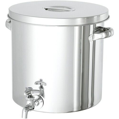 日東金属工業 ステンレスタンク ストレート貯蔵用タンク(蛇口付) 7L 1個(ST-W-21) 目安在庫=○｜いぃべあー　店