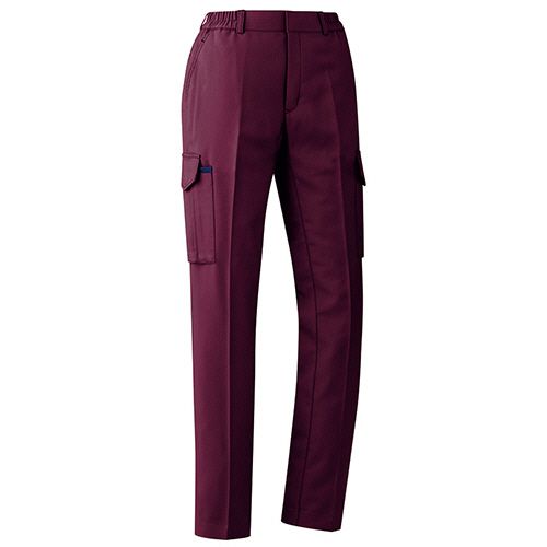 ミドリ安全 帯電防止JIS ベルデクセルフレックス 女性用 カーゴパンツ VELS525C下 ワイン 9号 1着(VELS525C-SITA-9) 目安在庫\u003d○