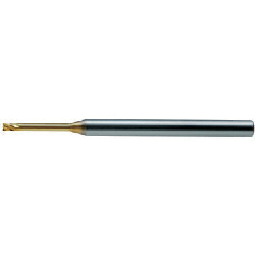 ユニオンツール 超硬エンドミル ロングネックラジアス φ1×R0.05×有効長4 1本(HLRS 4010-005-040) 目安在庫\u003d○