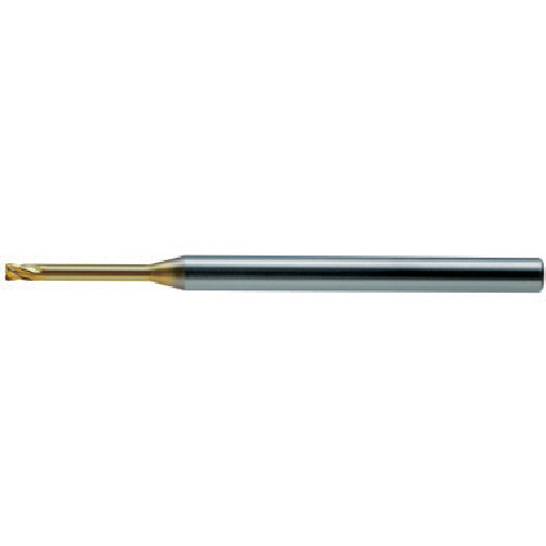 ユニオンツール 超硬エンドミル ロングネックラジアス φ2×R0.1×有効長10 1本(HLRS 4020-01-100) 目安在庫\u003d○
