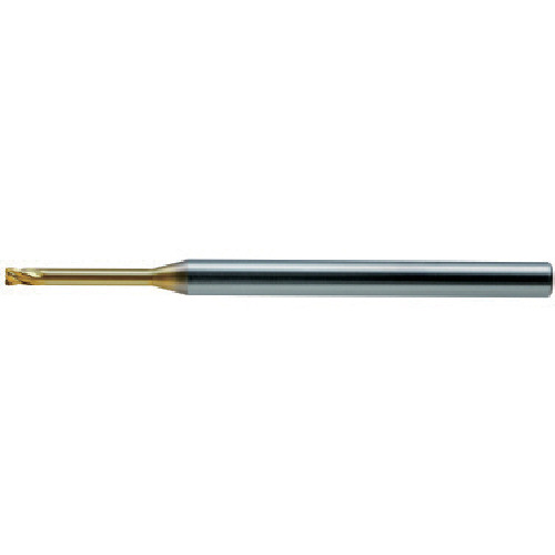 ユニオンツール 超硬エンドミル ロングネックラジアス Φ2.5×R0.1×有効長10 1本(HLRS 4025-01-100) 目安在庫\u003d○