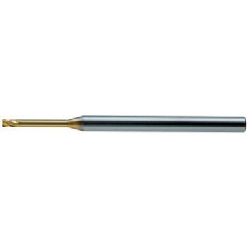 ユニオンツール 超硬エンドミル ロングネックラジアス Φ2.5×R0.2×有効長10 1本(HLRS 4025-02-100) 目安在庫\u003d○