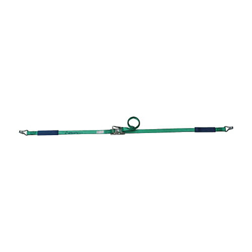 オールセーフ ベルト荷締機 ラチェット式ナローフック仕様(中荷重) 1本(R3N14) 目安在庫=○｜いぃべあー　店 11,226円