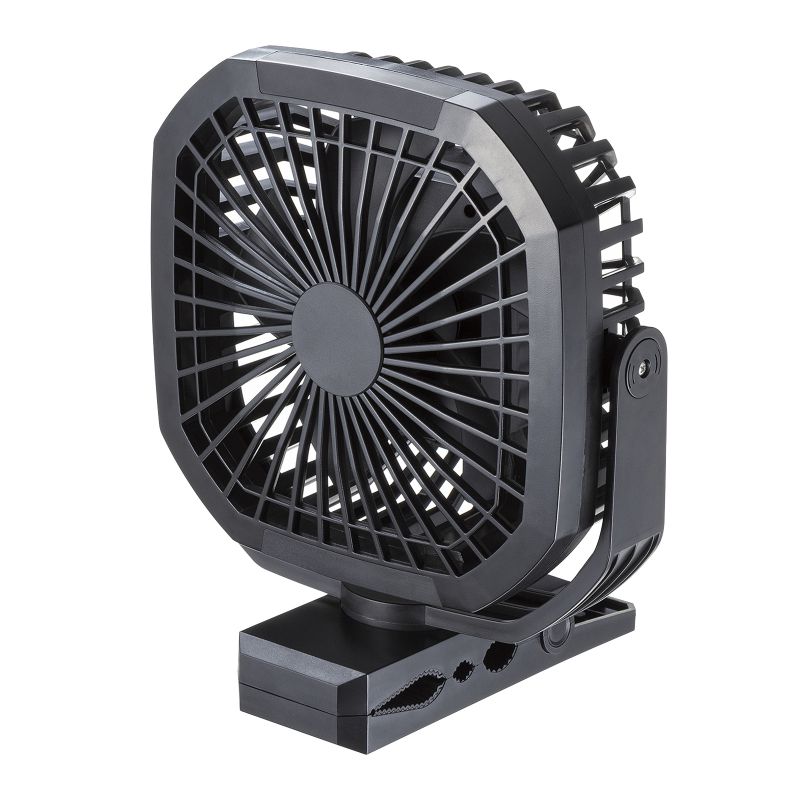 【P5S】サンワサプライ USB扇風機(バッテリー充電式)(FAN-USB1BK) メーカー在庫品