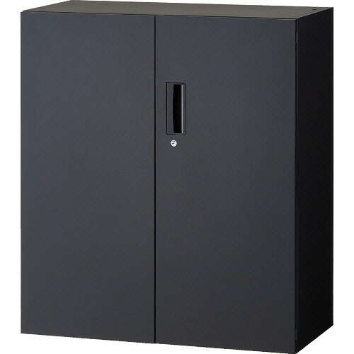 ＴＲＵＳＣＯ 壁面書庫 Calmatio両開き型 下置専用 W900×D450×H1030mm サテンブラック 1台(TCLH-BK-11) 目安在庫\u003d○