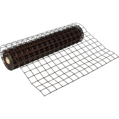 ＴＲＵＳＣＯ 多目的樹脂ネット ブラウン1m×10m 目合67mm×64mm 1巻(T-H10PB) 目安在庫\u003d○