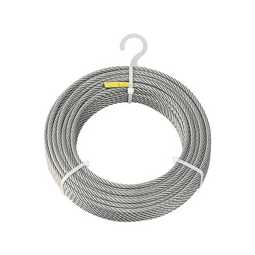 ＴＲＵＳＣＯ ステンレスワイヤロープ Φ8.0mm×50m 1本(CWS-8S50) 目安在庫\u003d○ 36,743円