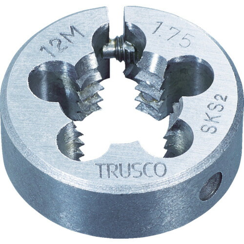 ＴＲＵＳＣＯ 丸ダイス SKS 細目 50径 14×1.5 1個(T50D-14X1.5) 目安在庫\u003d○