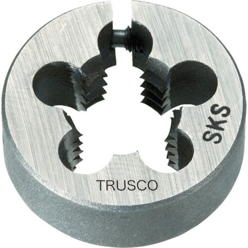 ＴＲＵＳＣＯ 管用平行ダイス SKS 75径 11/4PF11 1個(TKD-75PF11/4-11) 目安在庫\u003d○
