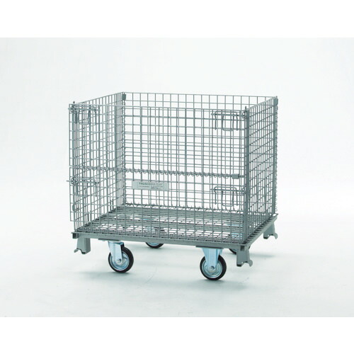 ＴＲＵＳＣＯ ネットパレットキャスター付 800×1000×955 700kg 1台(T0810GNS) 目安在庫\u003d○