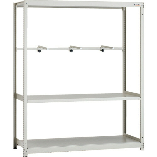 ＴＲＵＳＣＯ 軽中量ボルトレス棚 M2型 3段 アーム1段 1460×600×H1800mm 単体 1台(M2-6563-A1) 目安在庫\u003d○
