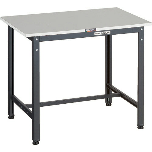 TRUSCO RAE2型作業台 天板 900×750×H740mm 脚部:ダークグレー 1台(RAE2-0975 DG) 目安在庫\u003d○