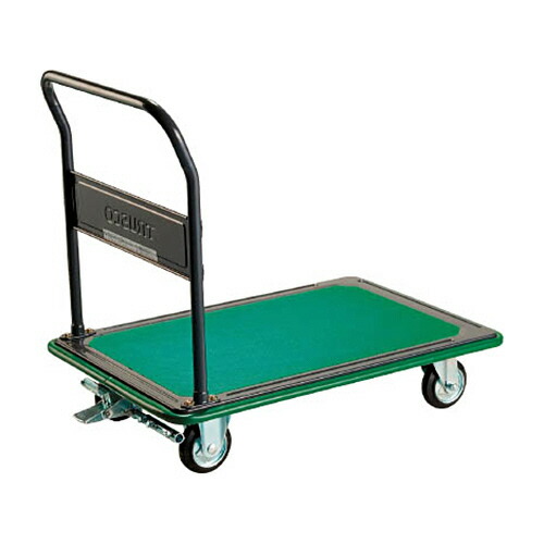 ＴＲＵＳＣＯ 固定ハンドルタイプ プレス製運搬車200kg ブレーキ付 1台(116SEBN) 目安在庫\u003d○