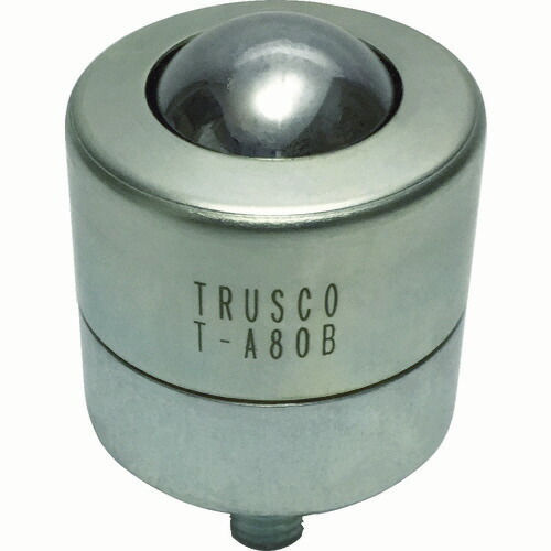 ＴＲＵＳＣＯ ボールキャスター 切削加工品上向用 スチール製ボール 1個(T-A80B) 目安在庫\u003d○